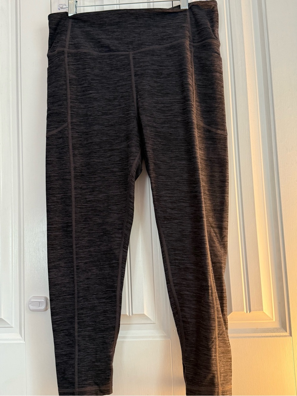 Victoria's Secret Gray Heathered Active Leggings